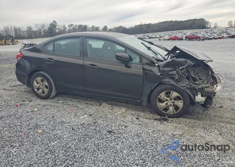 2014 Honda Civic Lx из США, поврежденный, VIN 2HGFB2F53EH507594